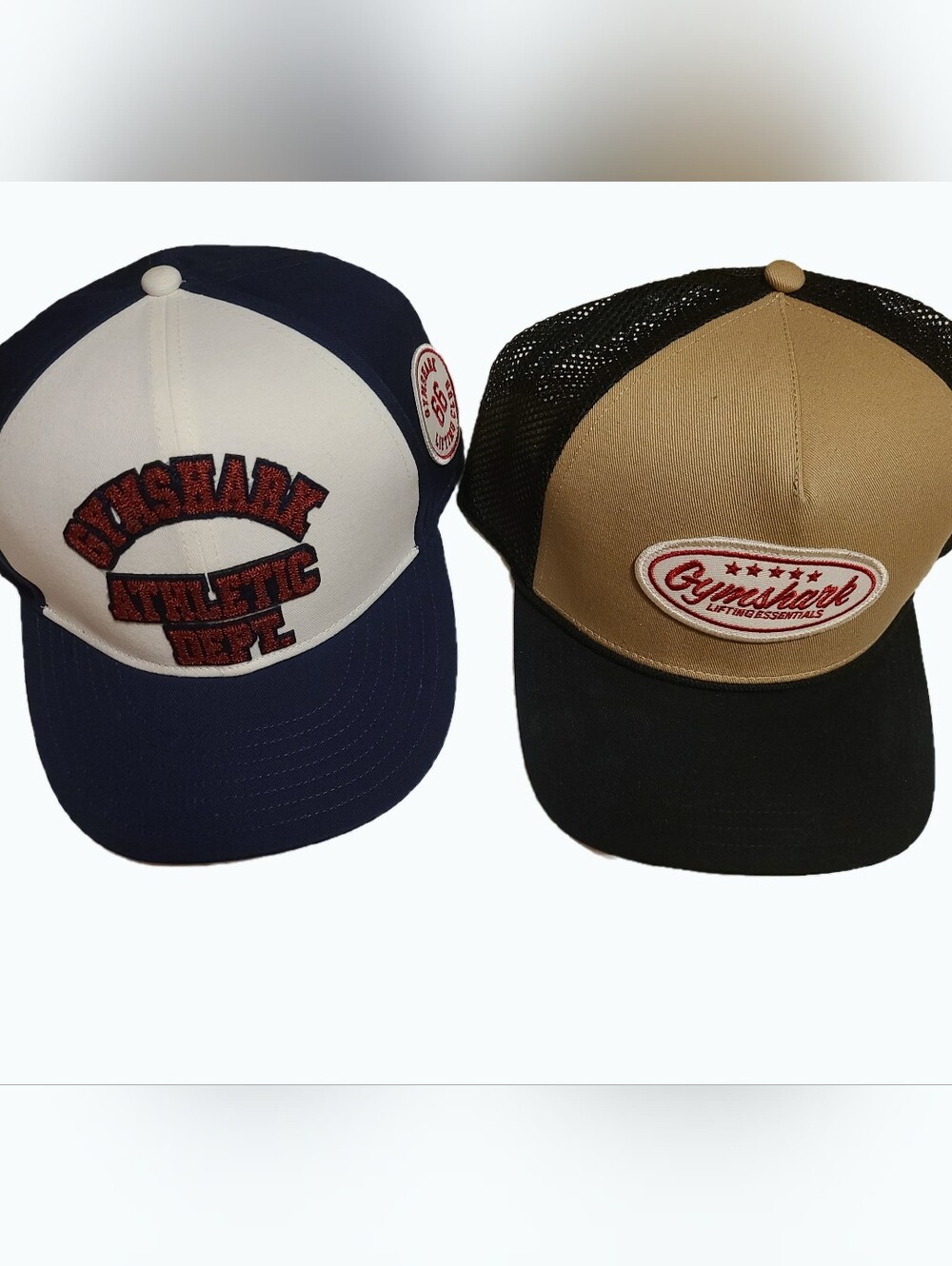NWT Gymshark Hat Bundle | Collegiate & Trucker Caps | Sold Out | One Size 🧢